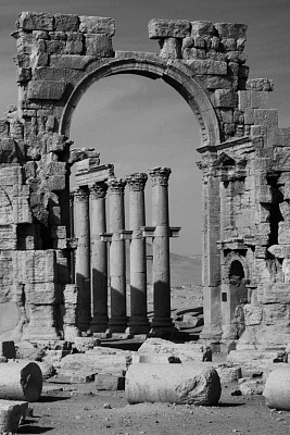 Пальмира. Римская арка, Сирия, 2009