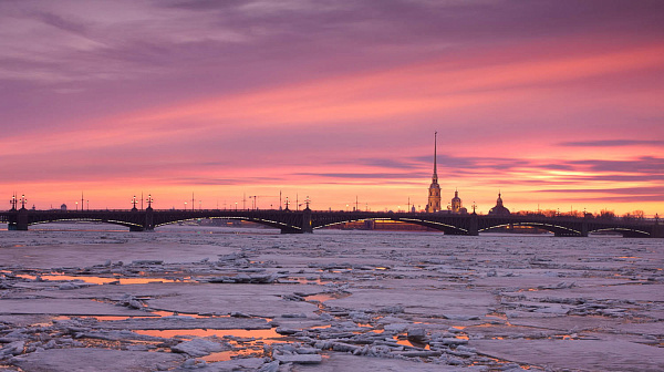 Санкт-Петербург.Закат