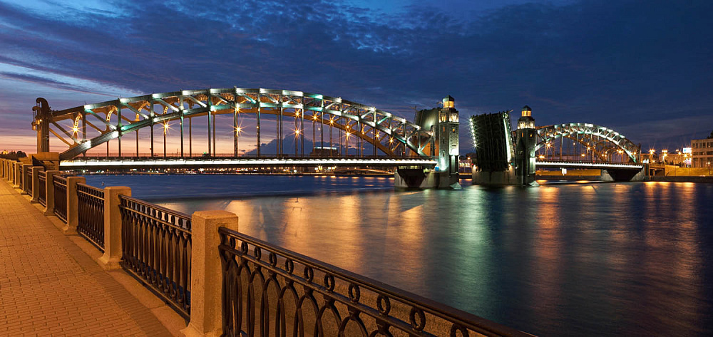 Большеохтинский мост 6