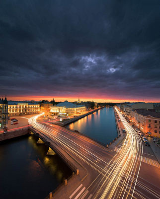 Санкт-Петербург. Закат