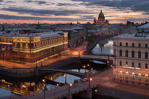 Санкт-Петербург. Поцелуев мост