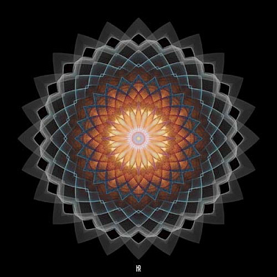 Inner glow (из серии "FlameMandala")