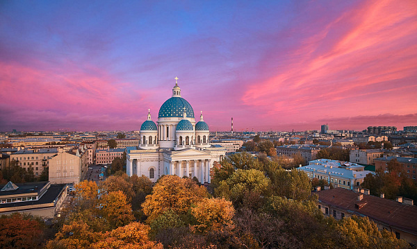 Троицкий собор. Закат