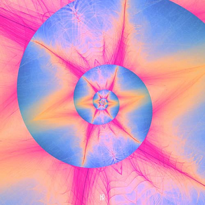 Pink spiral